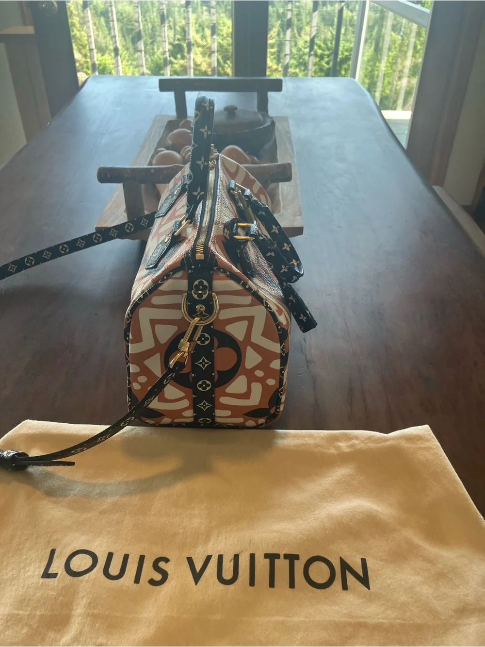 Louis Vuitton Monogram Speedy Bandoulière Satchel LIMITED EDITION NWOT
